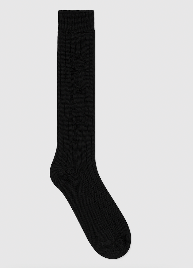 Knit Silk Wool Socks