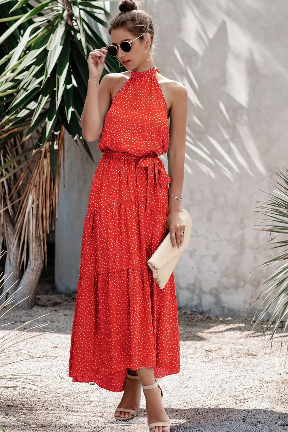 Red White Blue Maxi Dresses