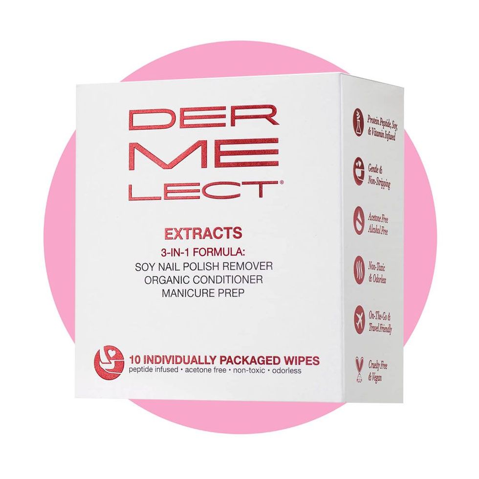 Extracts 3-in-1 Soy Nail Polish Remover Wipes