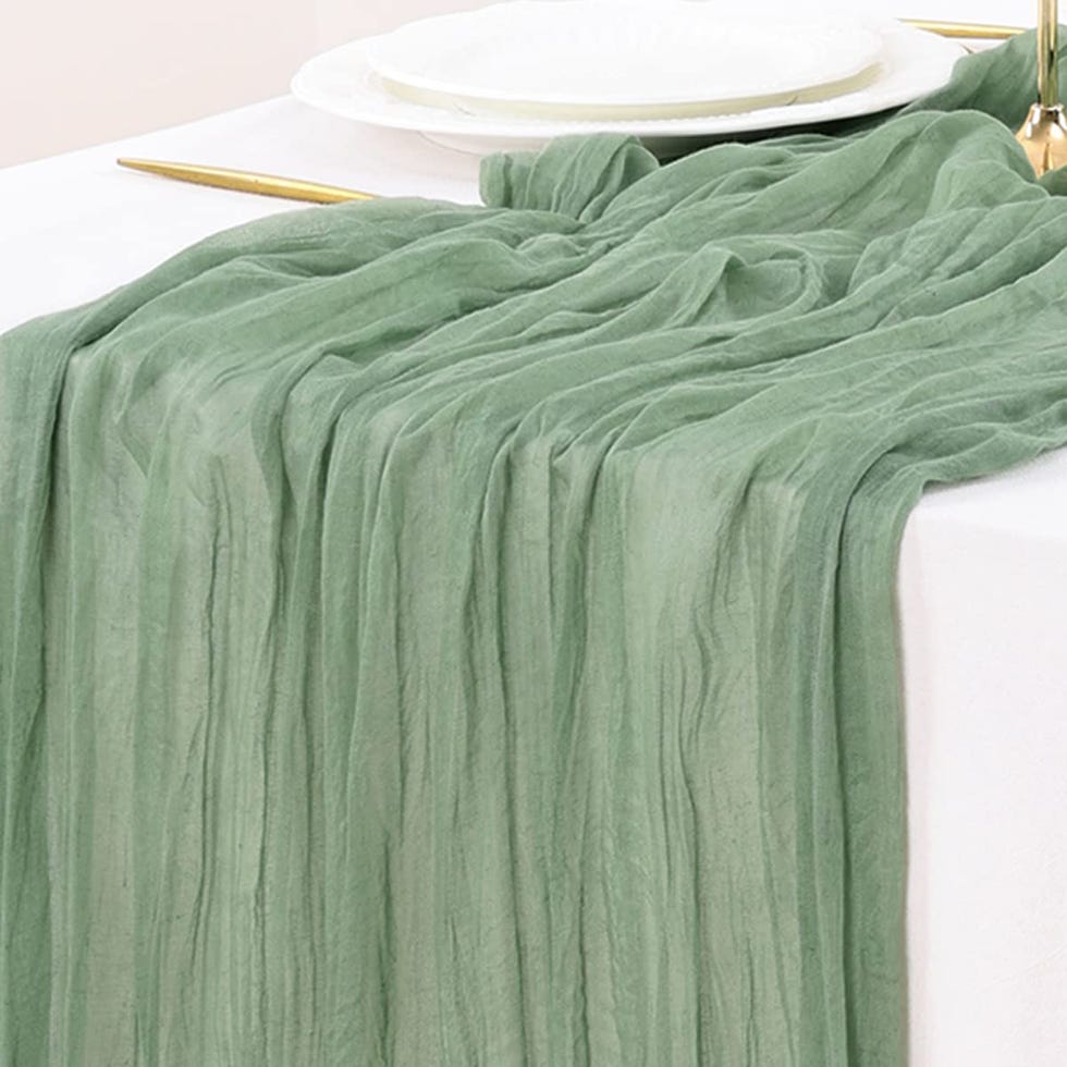 Cheesecloth Table Runner