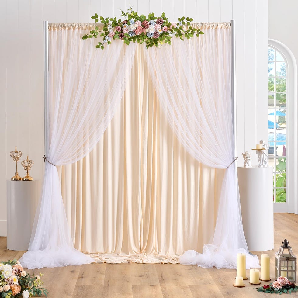 Tulle Backdrop Curtain