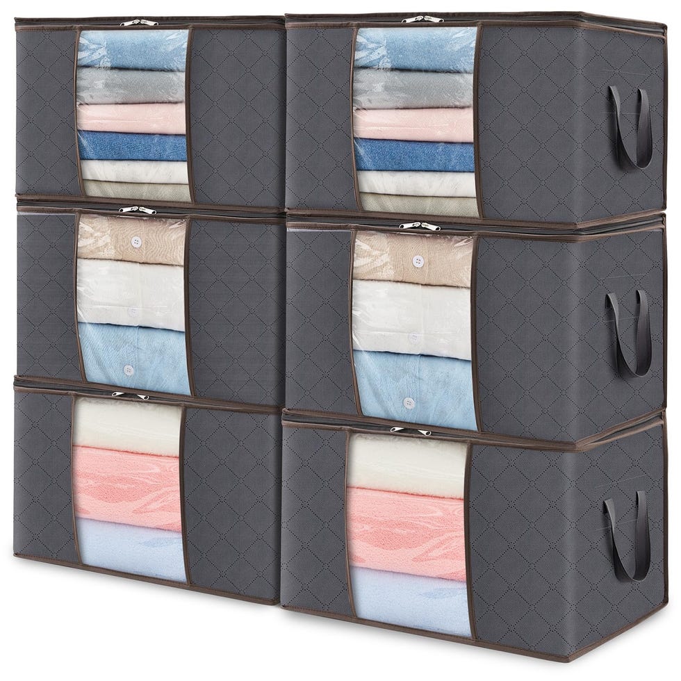 6 Cajas Almacenaje Ropa