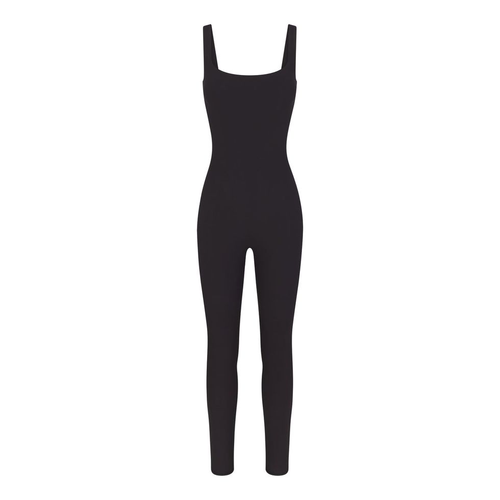 Square Neck Low Back Catsuit