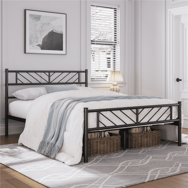Justice Metal Platform Bed