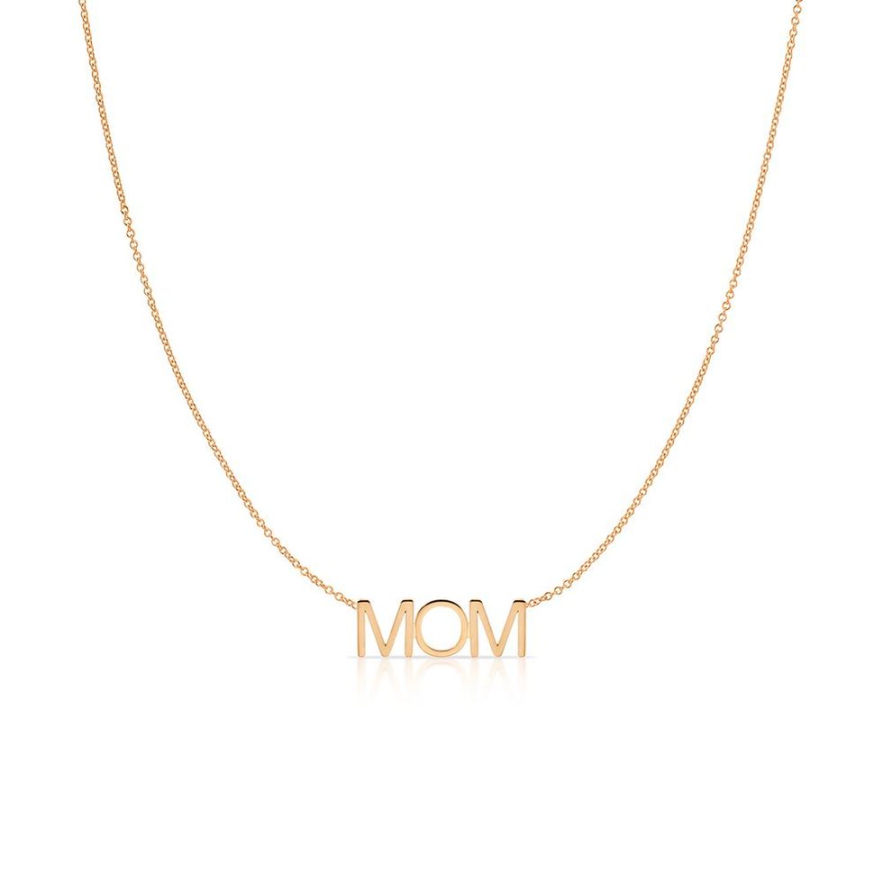 Maya Brenner 14K Gold Mom Necklace