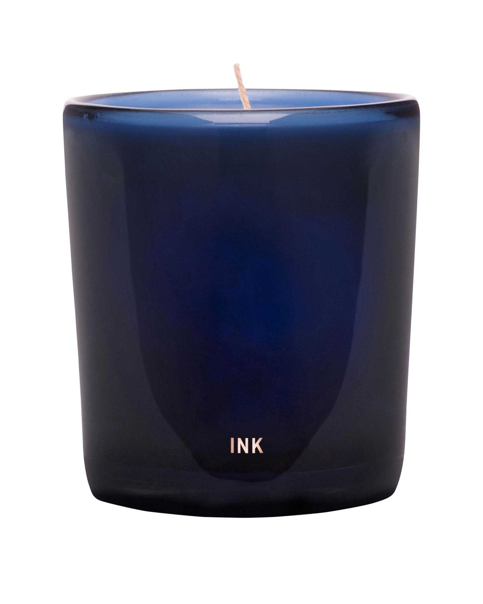 Ink Handblown Refillable Scented Candle 