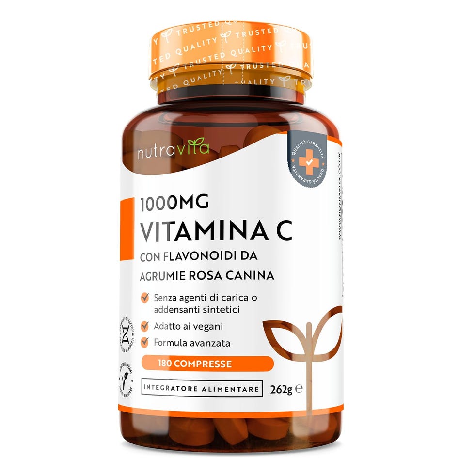 Nutravita Vitamina C 1000 mg ad Alto Dosaggio