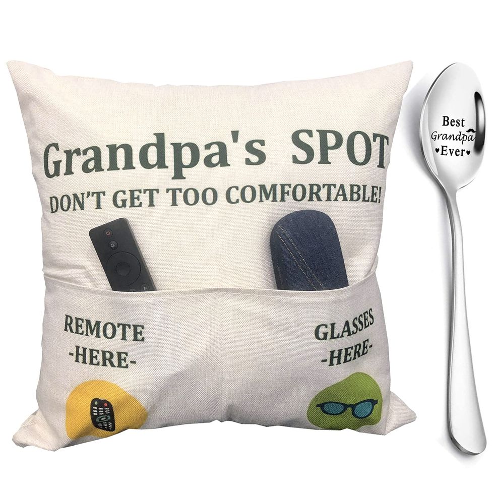 "Grandpa’s Spot" Throw Pillow Covers 