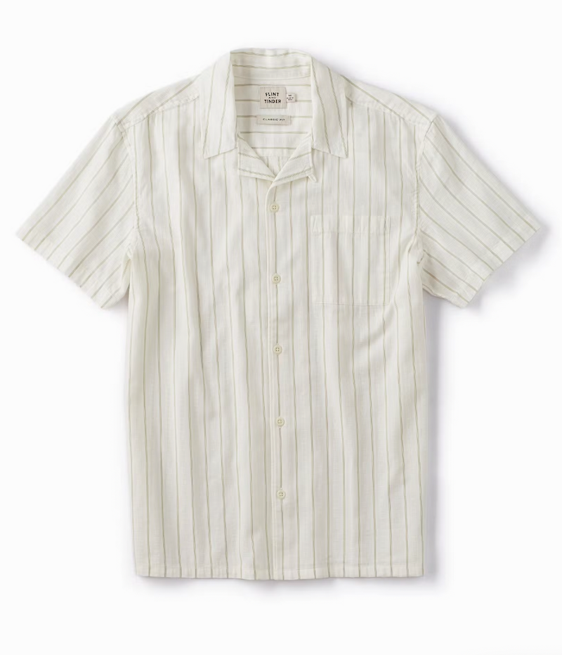 Camp Short Sleeve Button Down Shirt