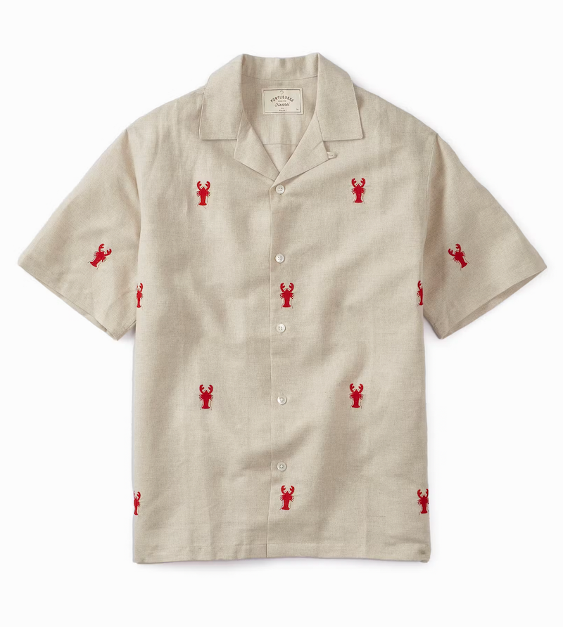 Lobster Camp Collar Shirt