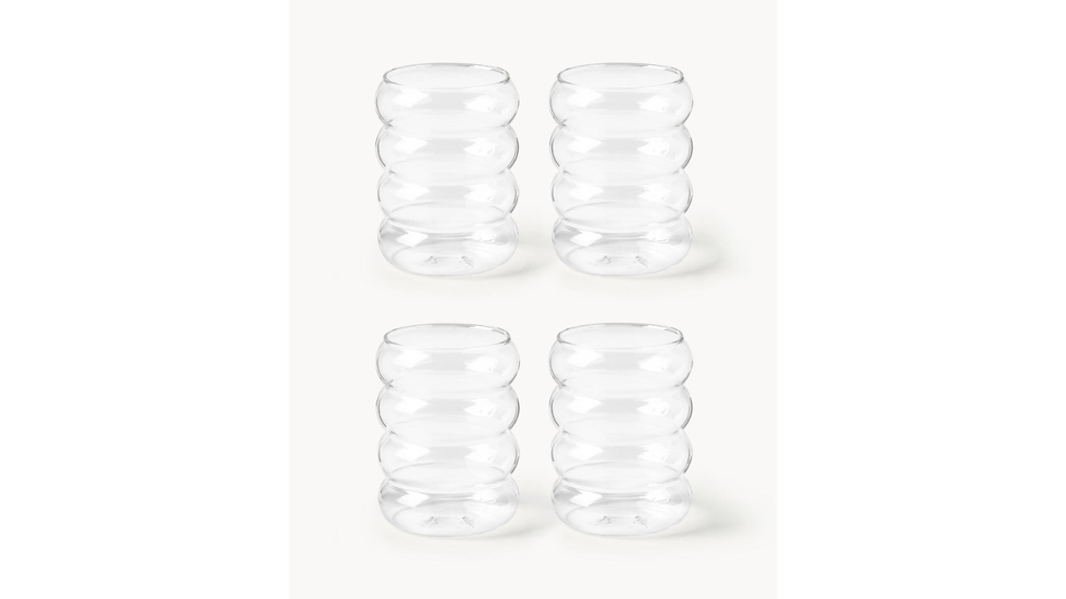 Complementi d’arredo outdoor: i bicchieri in vetro Bubbly