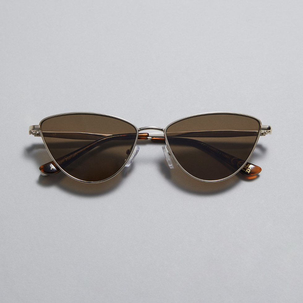 & Other Stories Wire-frame Cat Eye Sunglasses