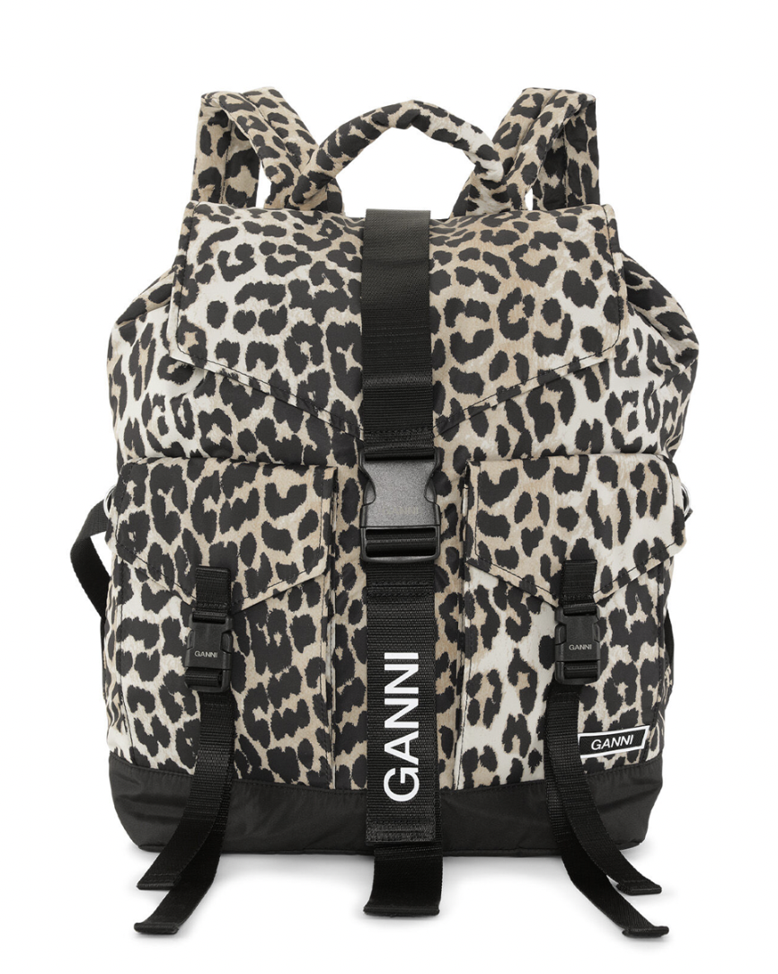 Leopard Tech Backpack