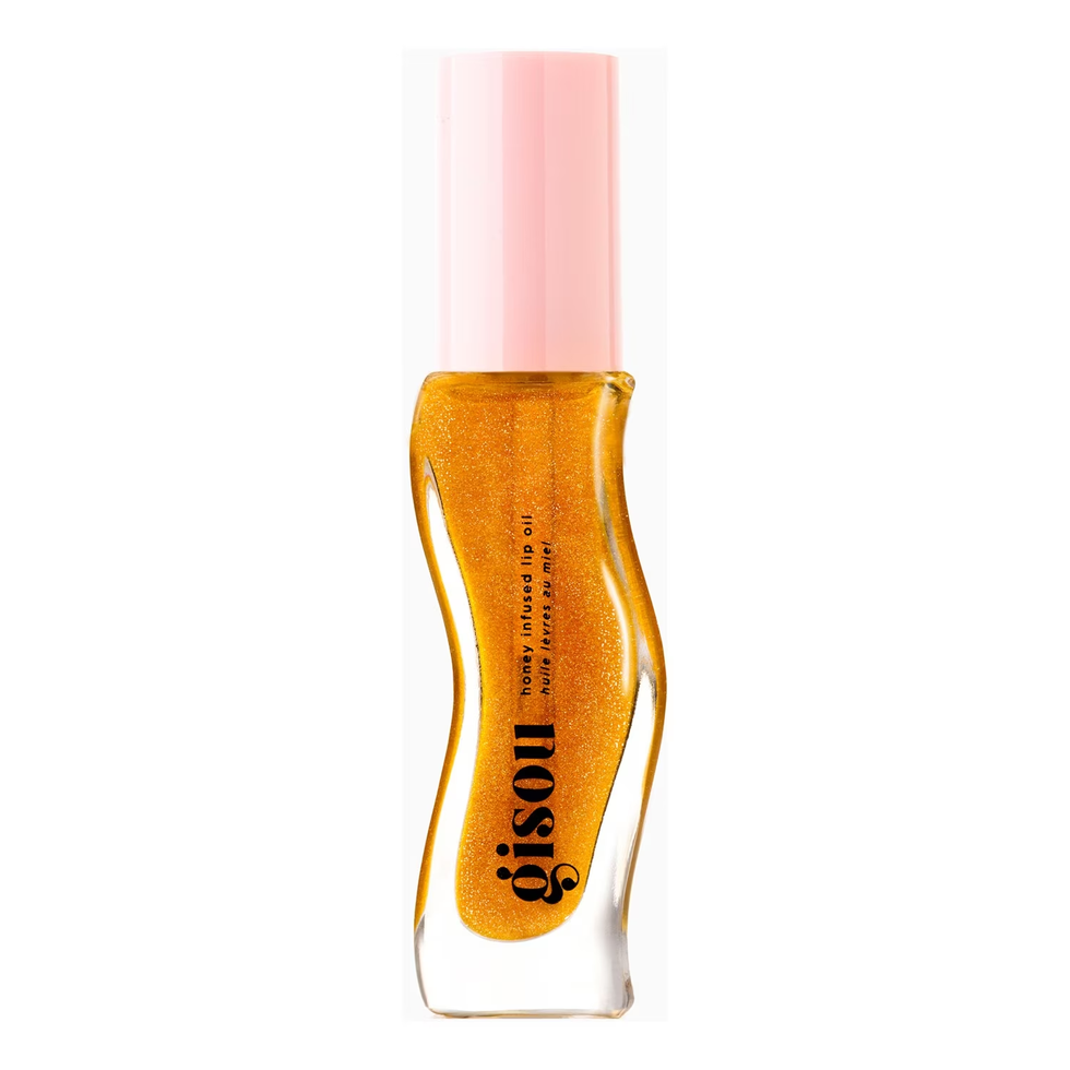 Honey Infused Golden Shimmer Glow Lip Oil Gisou