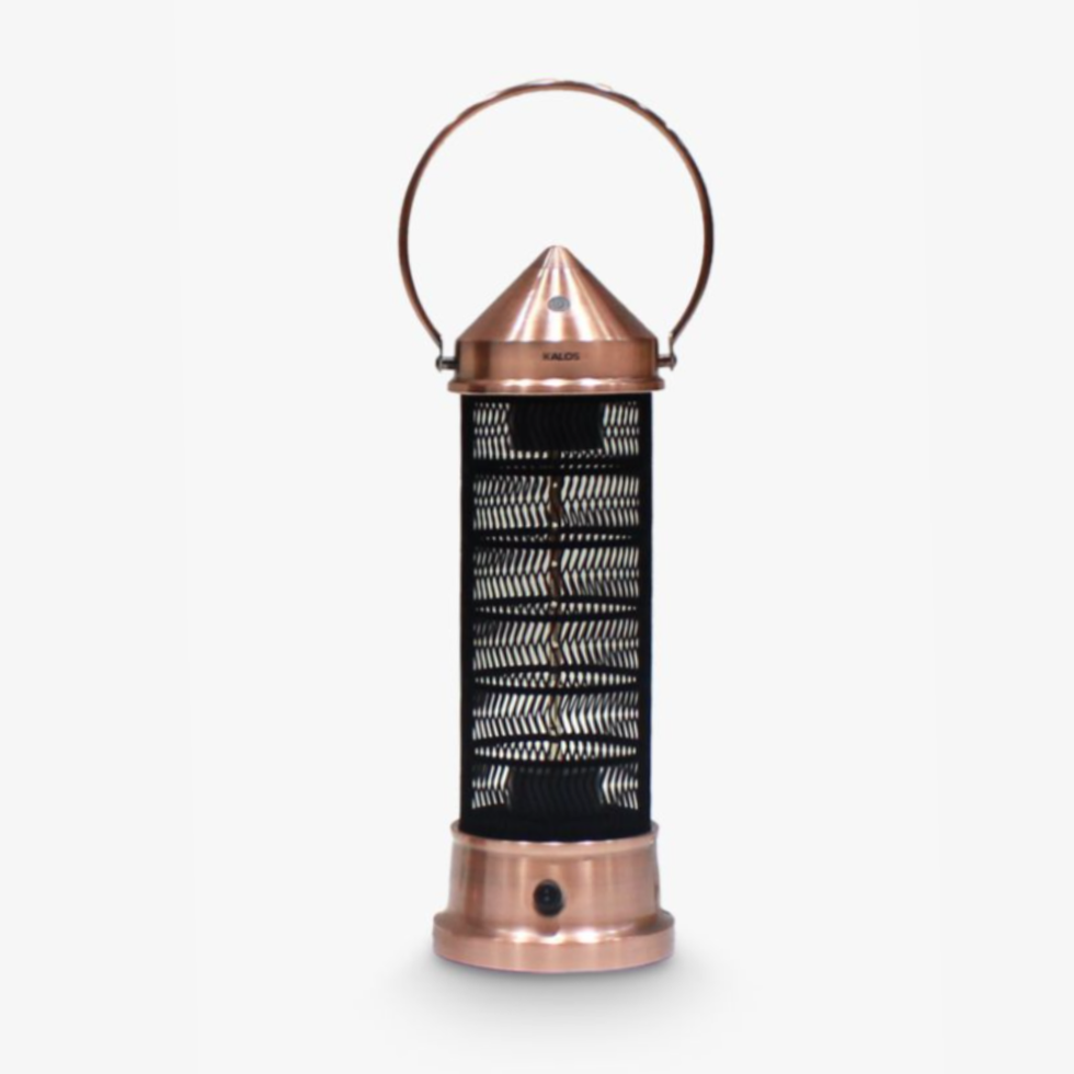 Copper Lantern Electric Patio Heater