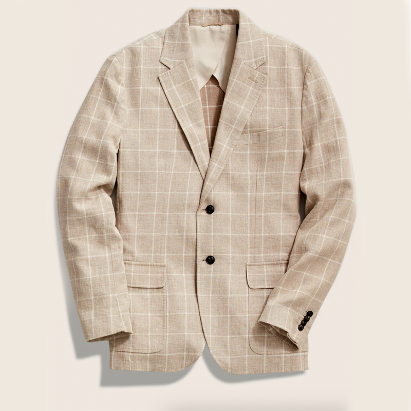 Reserve Linen Yarn Dyed Blazer