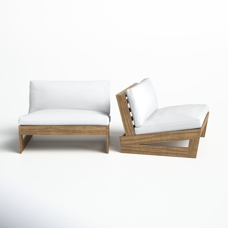 Louise Patio Chair (Set of 2)