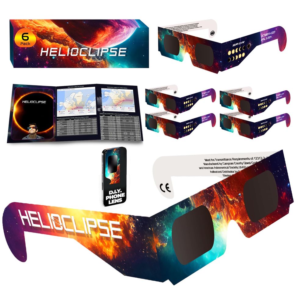 Solar Eclipse Glasses AAS Approved 