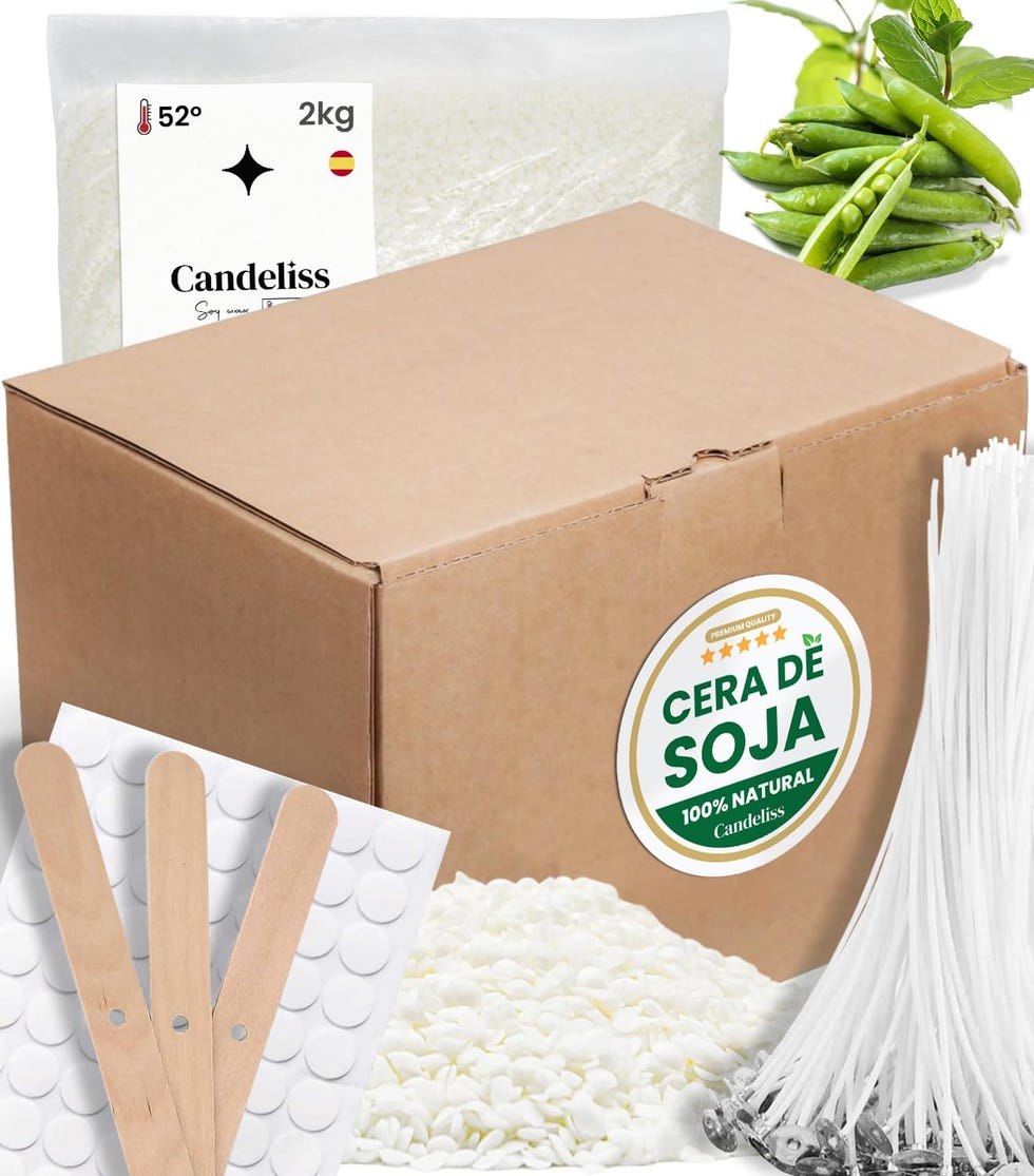 Kit para hacer velas de soja