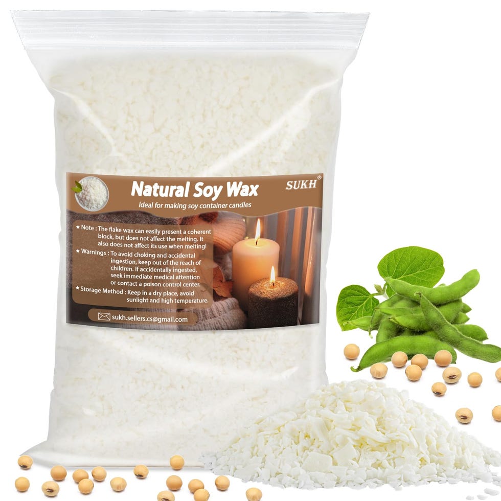 Cera de soja para hacer velas de soja natural