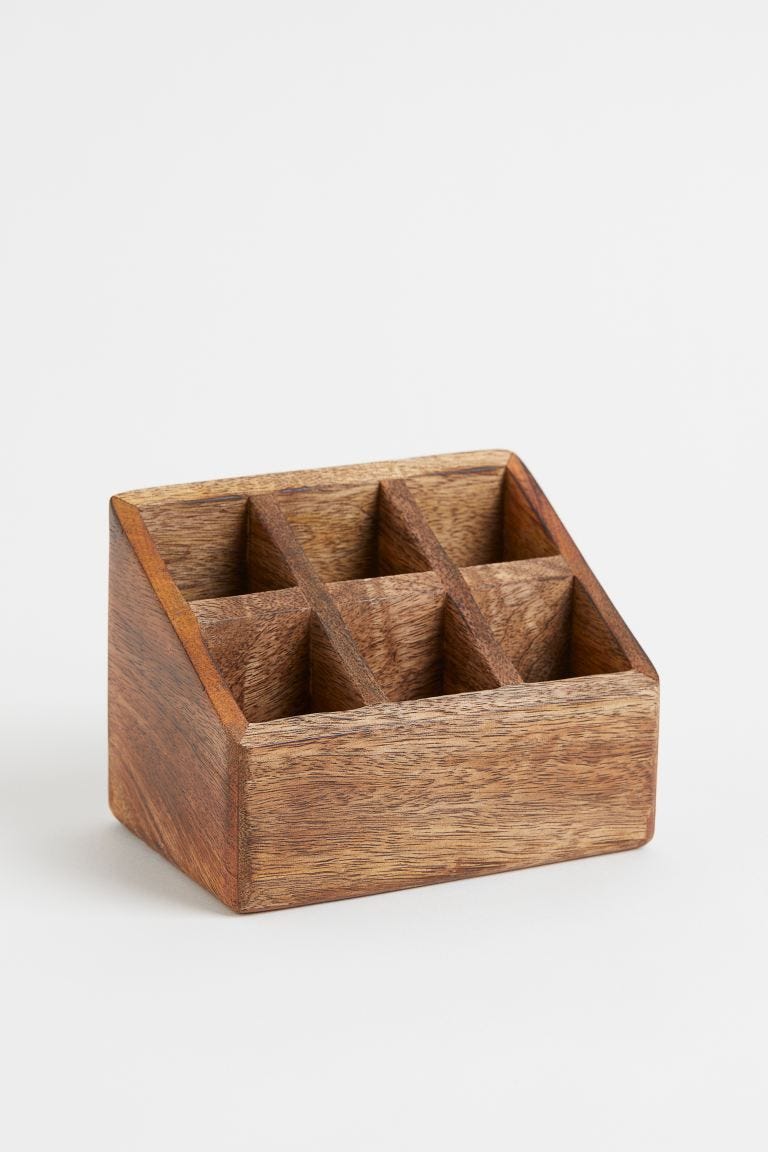 H&M Home Wooden Make-up Box