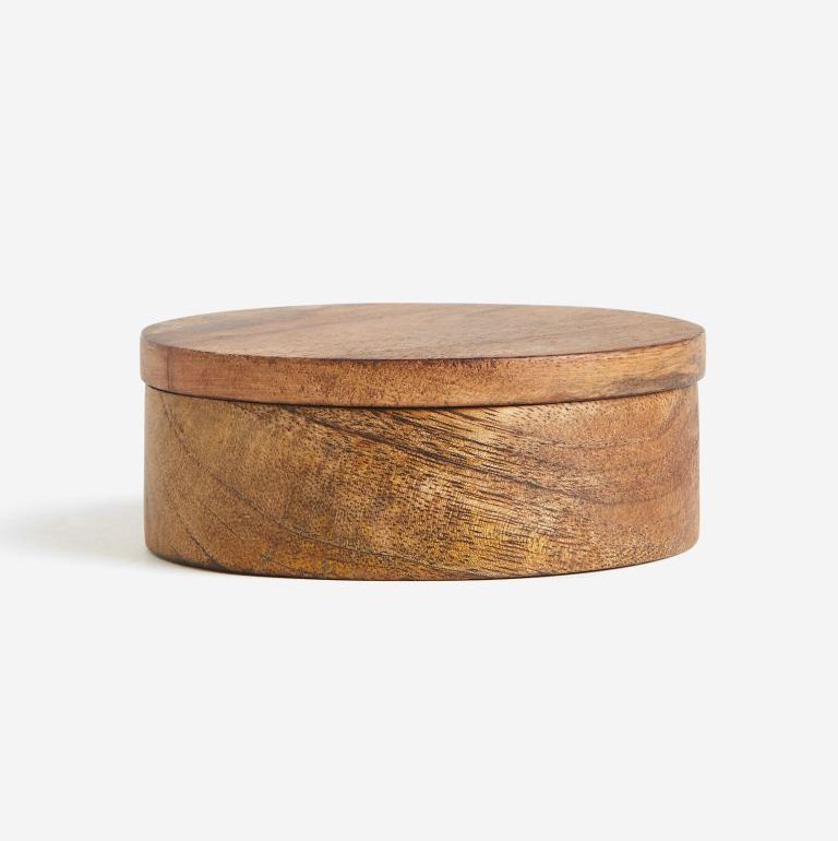 Lidded Wooden Box