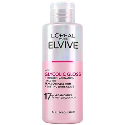 L'Oréal Paris Elvive Glycolic Gloss Rinse-Off 5 minute Lamination Treatment for Dull Hair