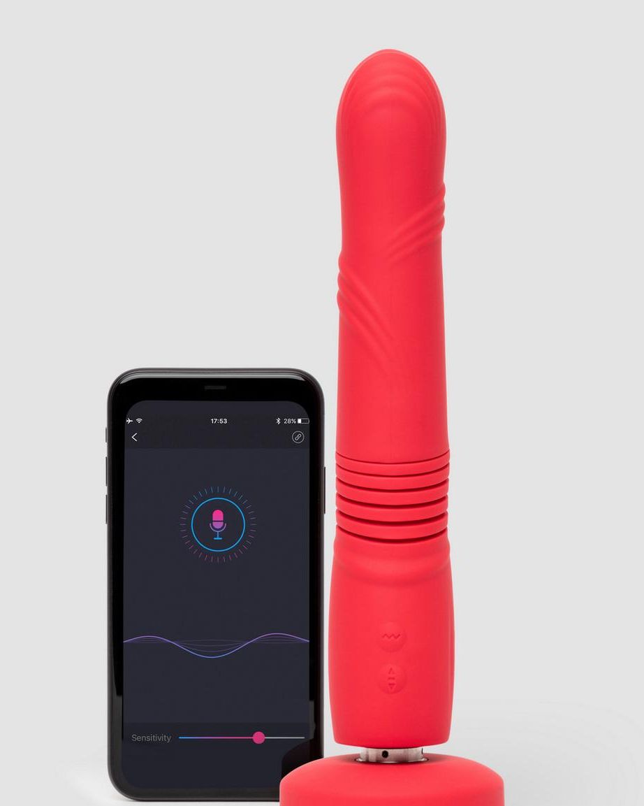 Gravity App Controlled Thrusting and Vibrating Dildo