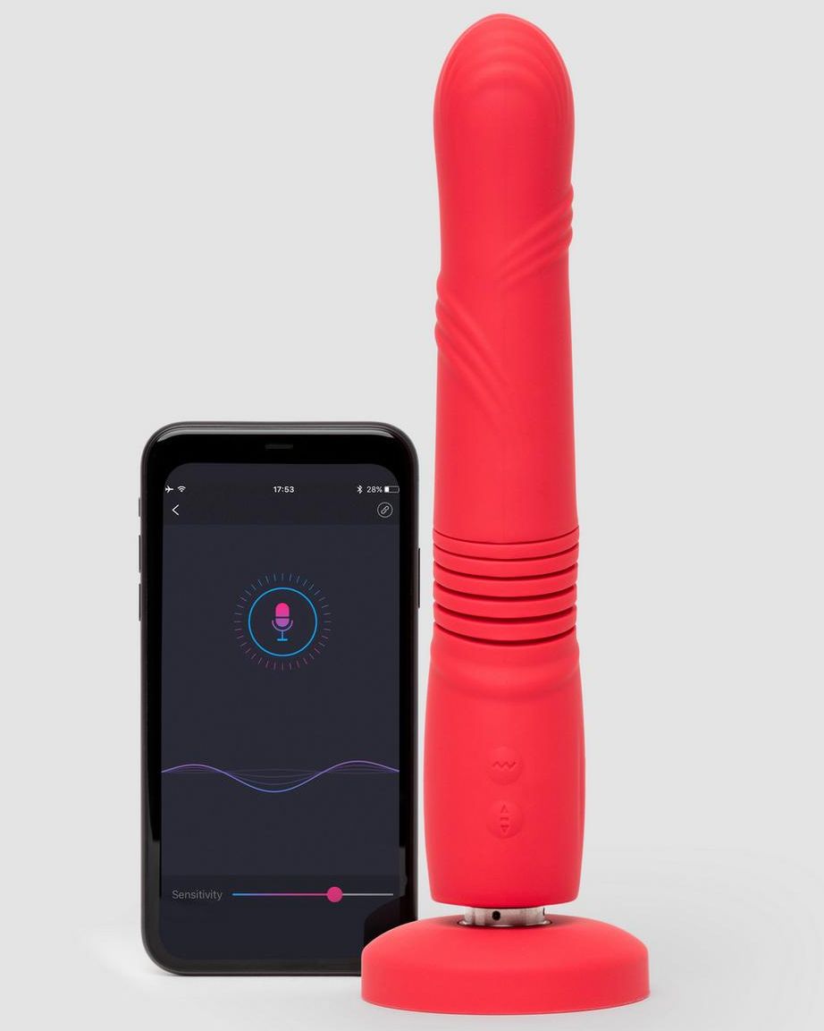 Gravity App Controlled Thrusting and Vibrating Dildo