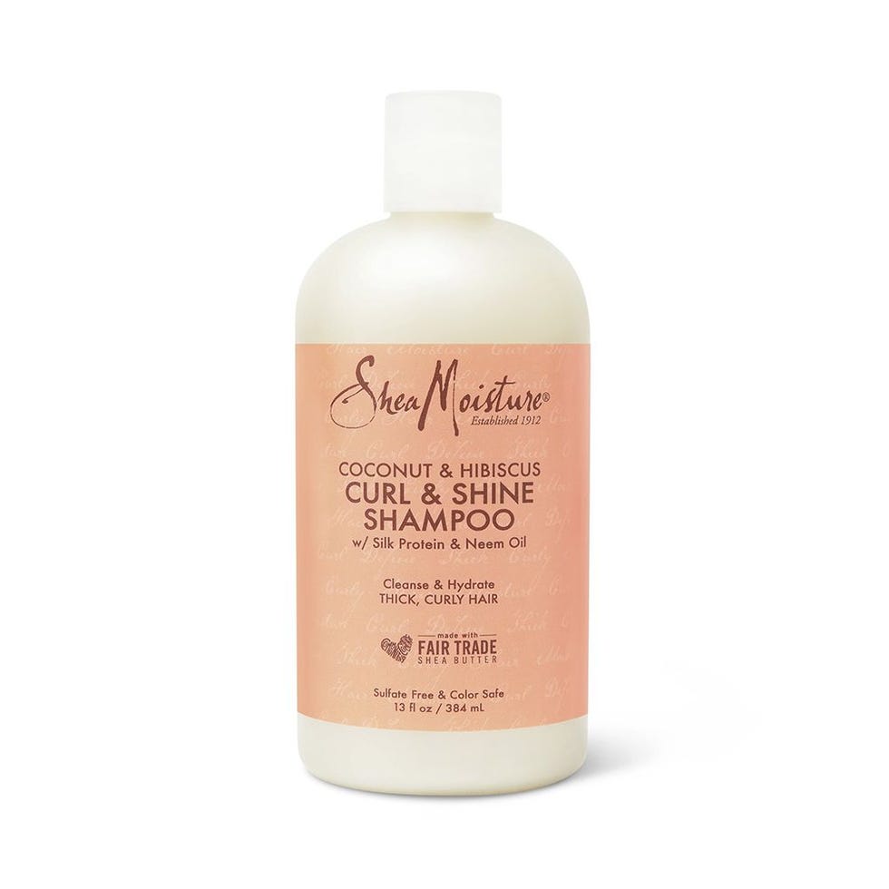 Curl and Shine Coconut and Hibiscus Shampoo for Curly Hair 