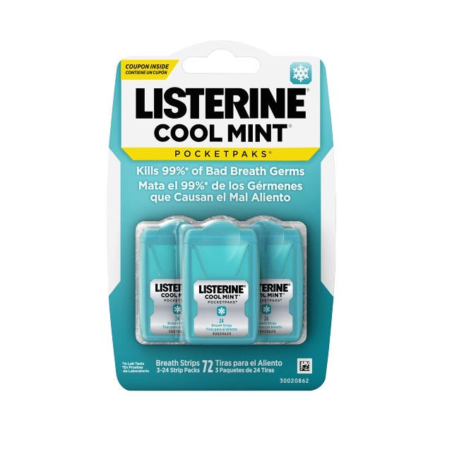 Cool Mint Pocketpaks Breath Strips