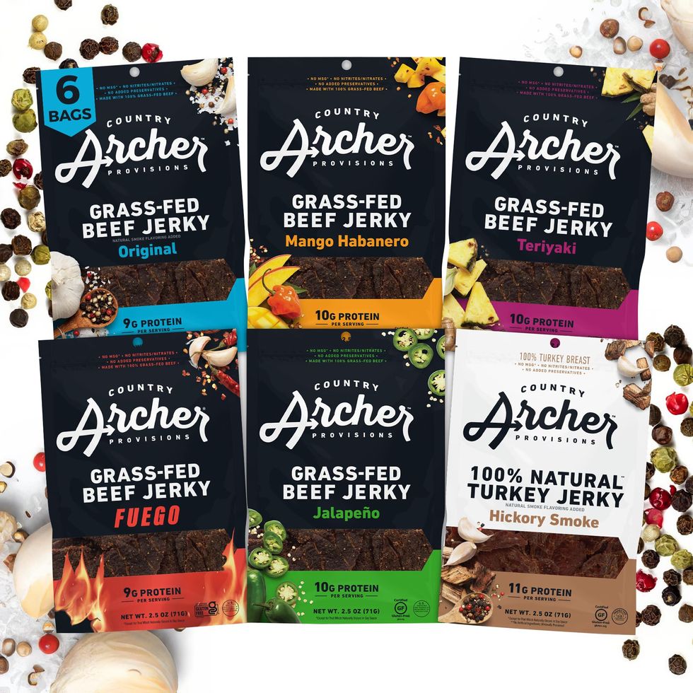 Country Archer Beef and Turkey Jerky Variety Pack