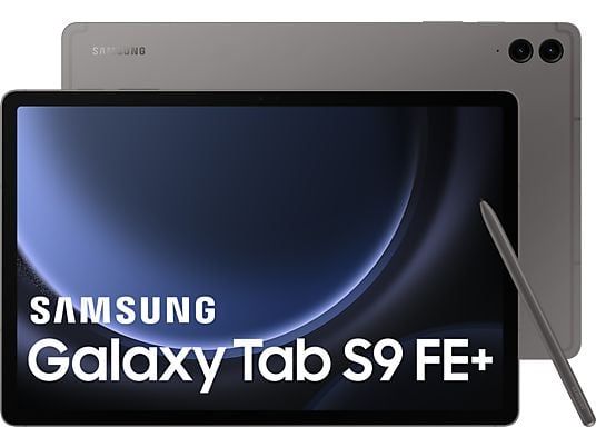 Galaxy Tab S9 FE + Wifi, 128GB, 8GB RAM, Grafito, 12.4", S Pen, WQXGA, Exynos 1380, Android 13