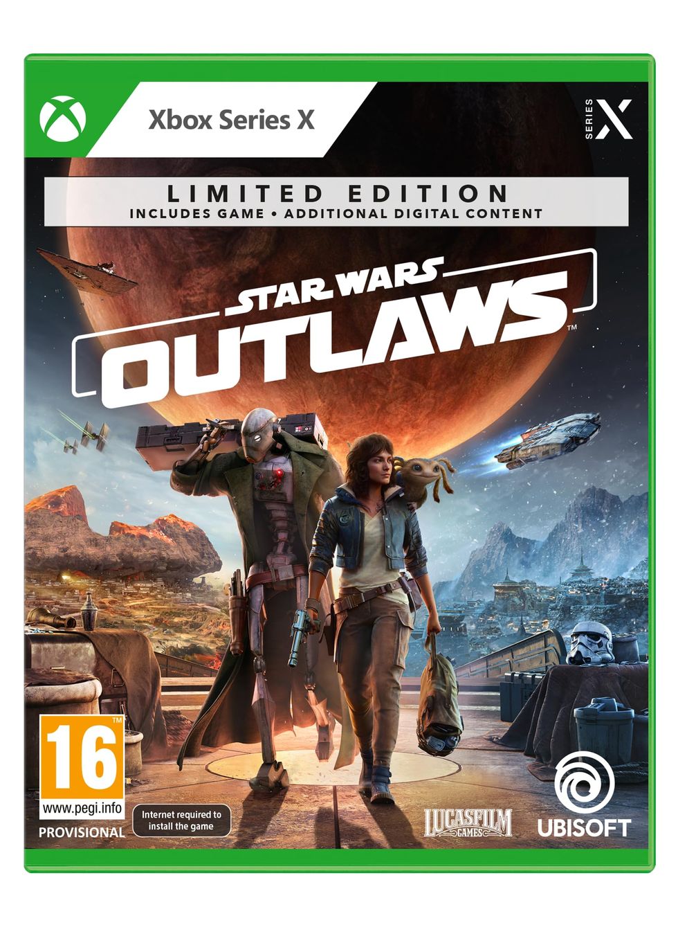 Star Wars Outlaws Limited Edition (Exclusive to Amazon.co.uk) (Xbox Series X)