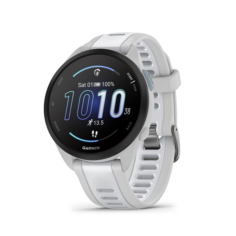 Forerunner 165 Reloj Inteligente para Correr con GPS, Pantalla Táctil AMOLED, Métricas Optimizadas