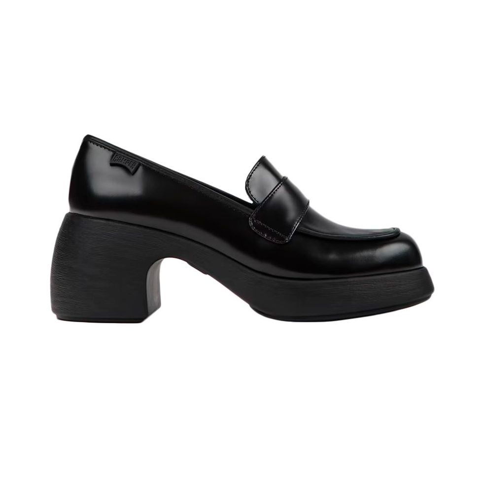 Thelma Black Leather Shoes