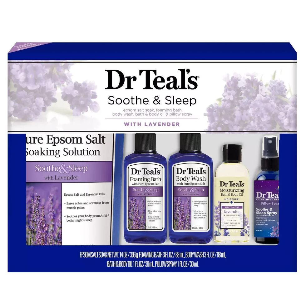 Epsom Salt Lavender Bath Gift Set