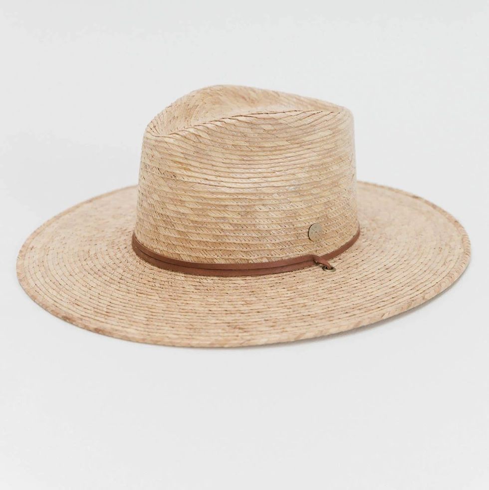 Pipeline Lifeguard Style Palm Straw Hat