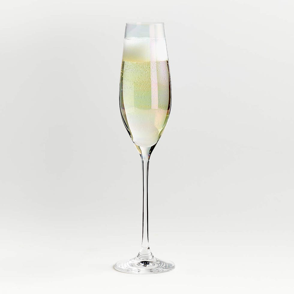 Iridescent Champagne Glass