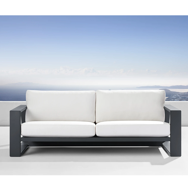 Canyon Outdoor Aluminum Sofa