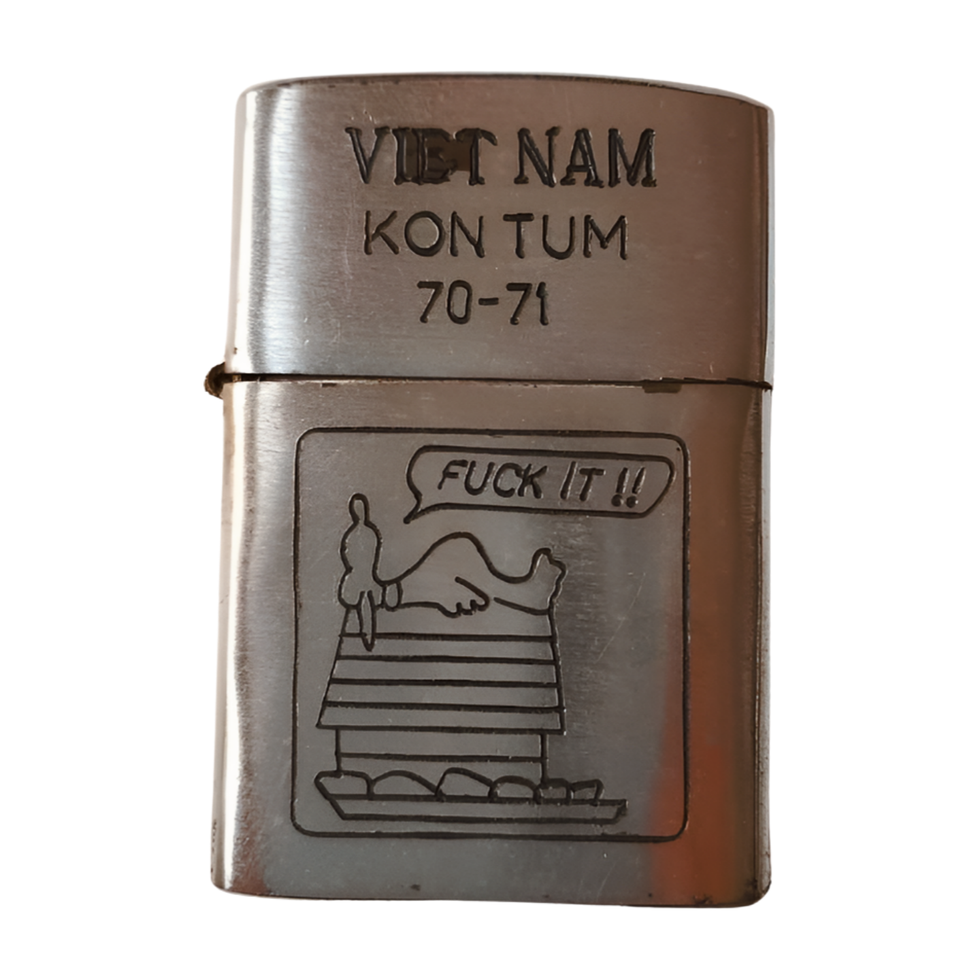 Vintage Vietnam War Snoopy Lighter