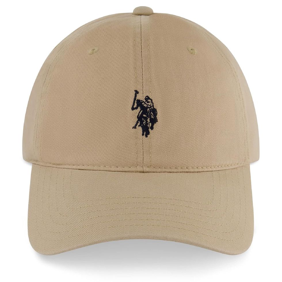 Cotton Baseball Cap With Pony Logo