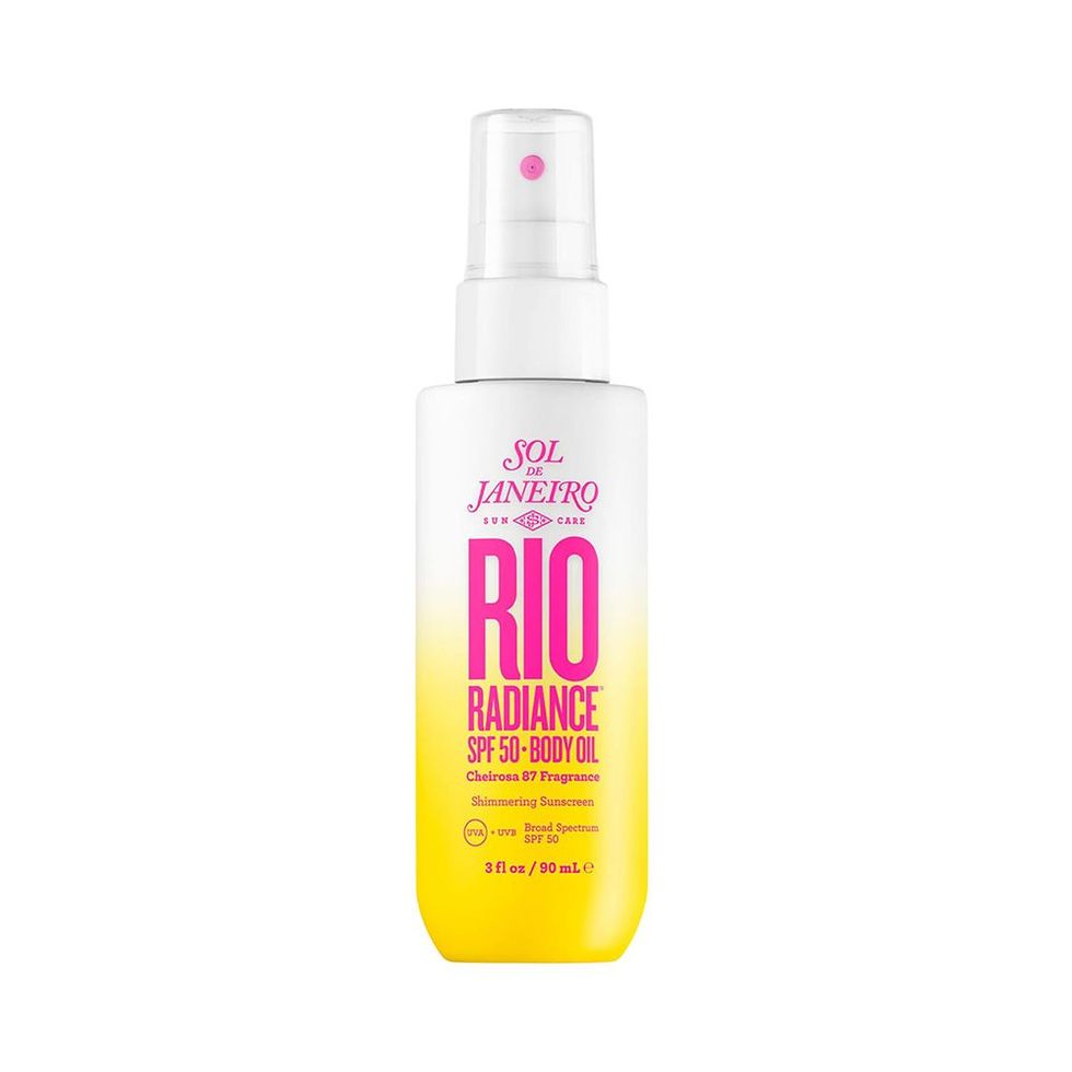 Rio Radiance SPF 50 Body Oil Shimmering Sunscreen