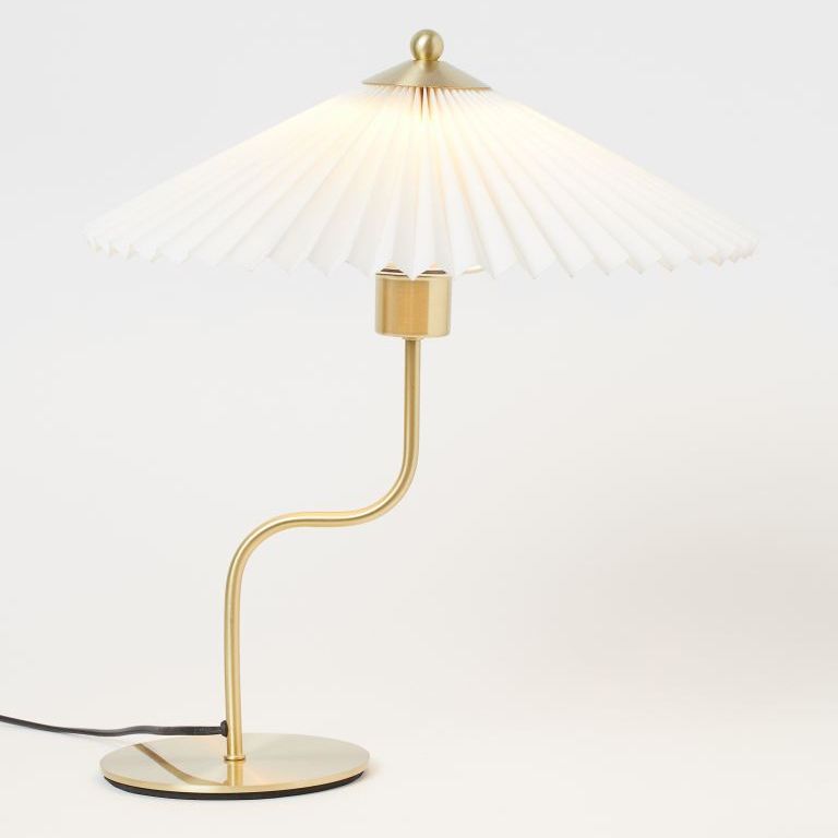 H&M Home Pleated Table Lamp