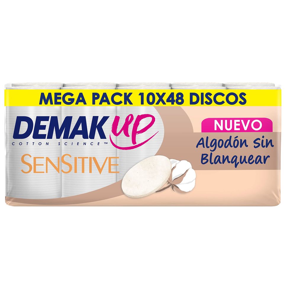 Demak'Up Sensitive · Discos de algodón natural