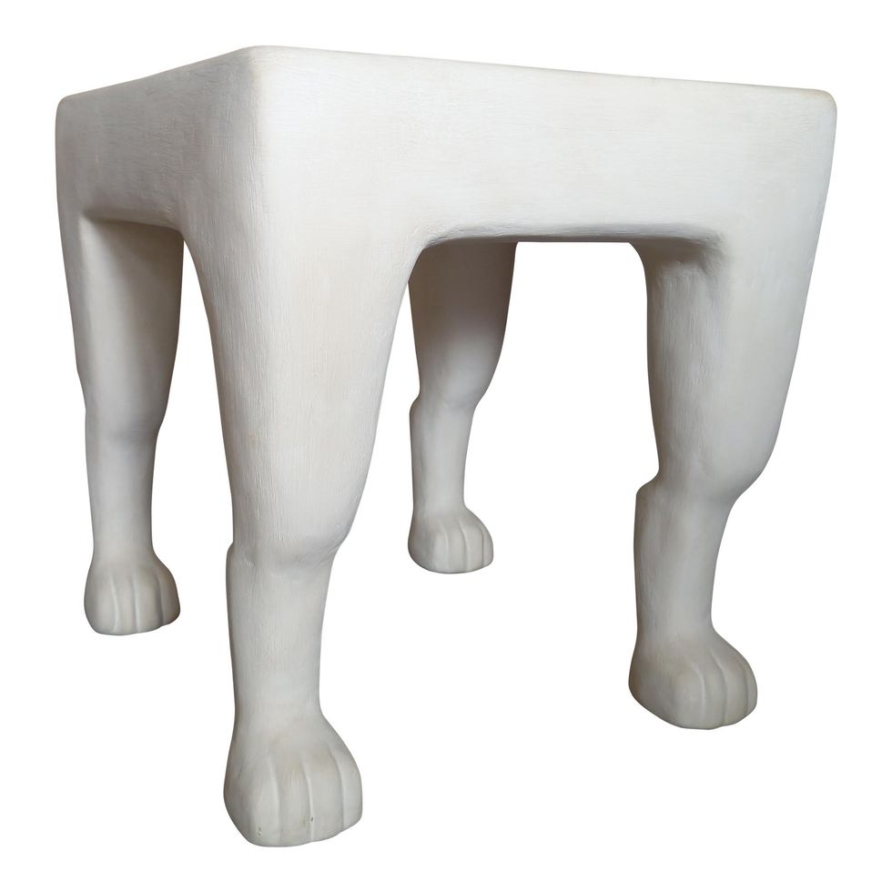 Footed Occasional Table