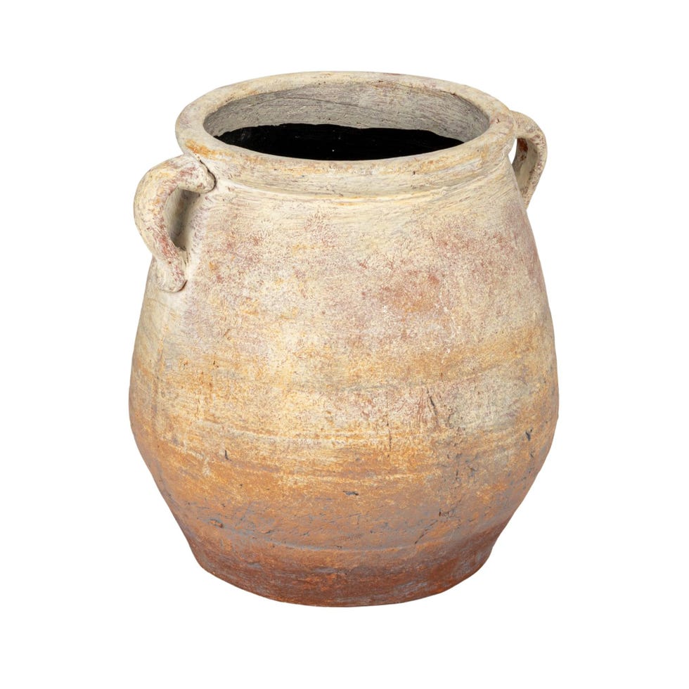 terracotta urn