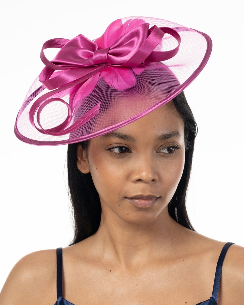 Bellissima Millinery Collection Net Fascinator 