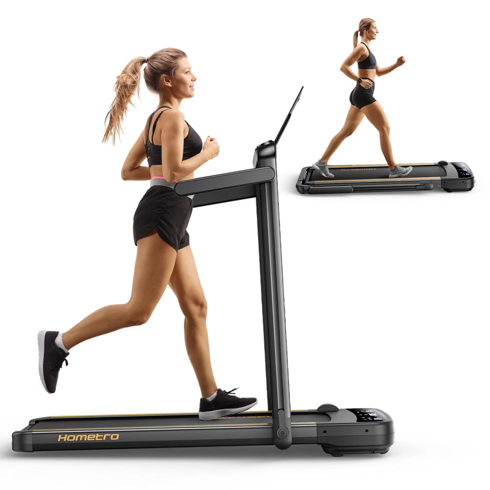 Foldable walking pad and treadmill 