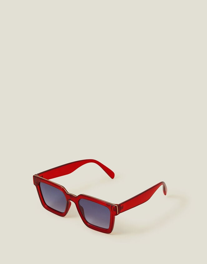 Crystal Flat Top Sunglasses